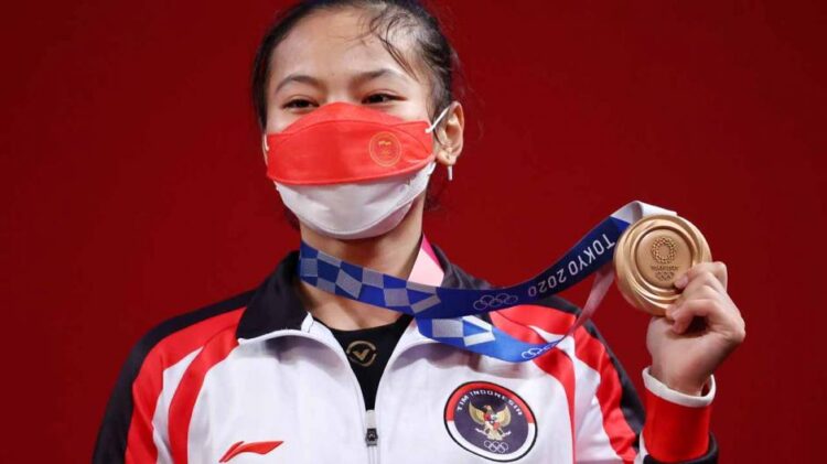 Windy Cantika Rebut Mendali Pertama bagi Indonesia di Olimpiade Tokyo