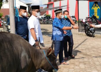 Potong 23 Ekor Kurban, Rutan Samarinda Bagikan Hingga ke Panti Asuhan