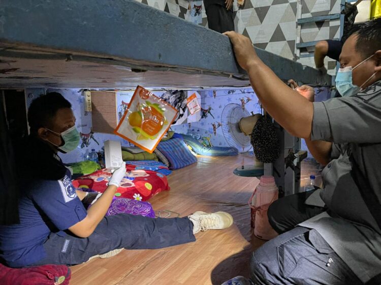 Razia Rutan Samarinda, Satops Patnal Temukan Handphone Hingga Benda Tajam