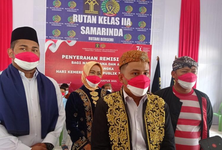 360 Napi Rutan Samarinda Terima Remisi Kemerdekaan, 9 Orang Langsung Bebas