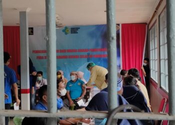 Capai 11 Persen, Vaksinasi di Rutan Samarinda Ditarget Rampung 2 Pekan