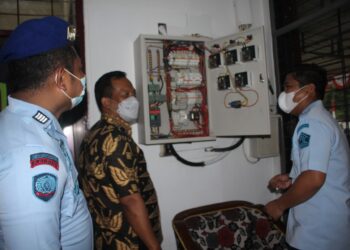 Atisipasi Korsleting, Kadivpas Kaltim Cek Instalasi Listrik Rutan Samarinda