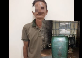 Timbun Solar 150 Liter, Warga Teluk Pandan Ini Terancam 6 Tahun Penjara