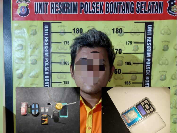 Pria di Berbas Tengah Terciduk Simpan 5,7 Gram Sabu, Polisi Buru Pemasok