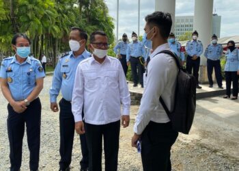 Ajak Bicara Peserta Test, Sesditjen PAS Apresiasi CASN Kemenkumham Kaltim