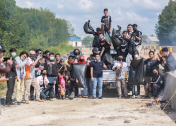 Hadiri HUT MOCB, Andi Faiz Apresiasi Aksi Bikers Peduli Lingkungan