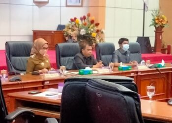 Wawali Najirah Jawab Pandangan Umum Fraksi Terhadap Raperda APBD 2022