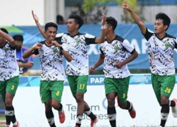 Babak 6 Besar Sepak Bola PON, Kaltim Kalahkan Jabar 1-0