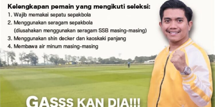 Seleksi Piala Suratin, Andi Faiz Yakin Bontang Dapat Pemain Potensial