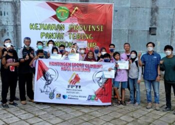 Minim Persiapan, Bontang Raih 2 Emas di Kejurprov Panjat Tebing
