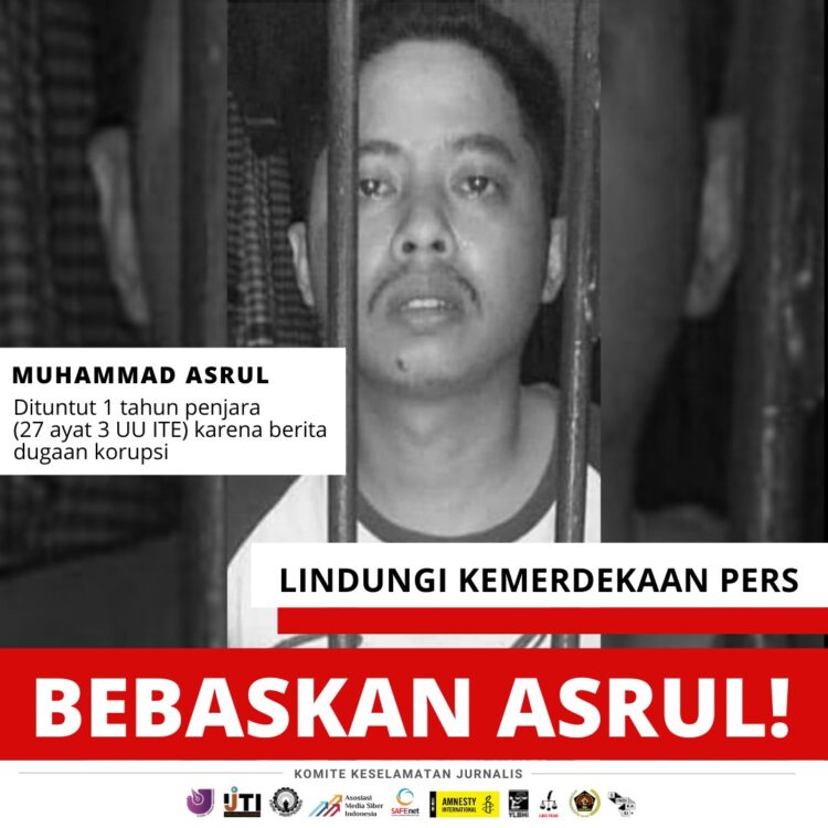 AJI Makassar Harap Majelis Hakim Putuskan Asrul Tidak Bersalah