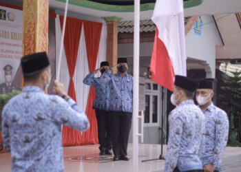 Berlangsung Khidmat, Rutan Samarinda Gelar Upacara Hari Pahlawan