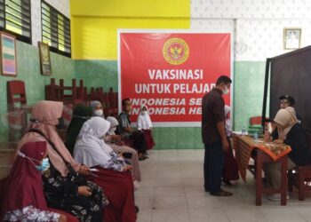 Lagi, Binda Kaltim Gelar Vaksinasi Anak Usia 6-11 tahun di Dua SD
