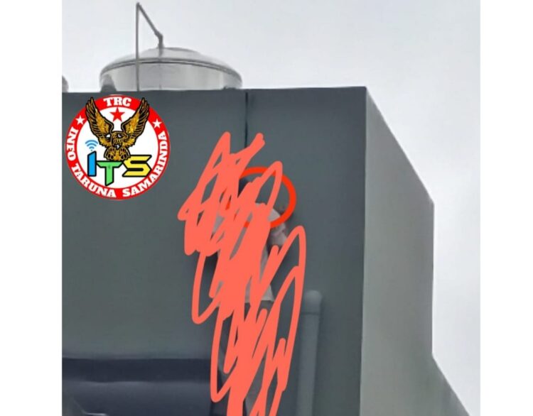 Sempaja Geger, Penjual Herbal Ditemukan Tergantung di Dak Penampungan Air