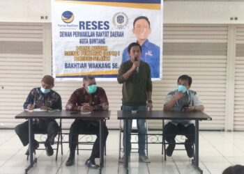 Bakhtiar Wakkang Reses di Pasar Tamrin, Pedagang Minta Lapak Ditata Ulang