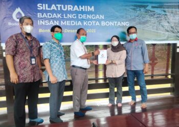 Jalin Silaturahmi, Badak LNG Kenalkan Manager CSR yang Baru