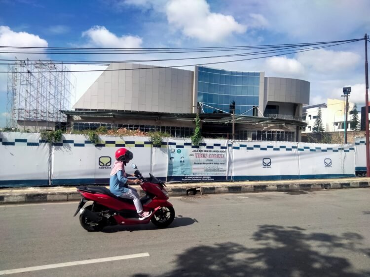 Proyek Bontang City Mall (Foto/Yudi)