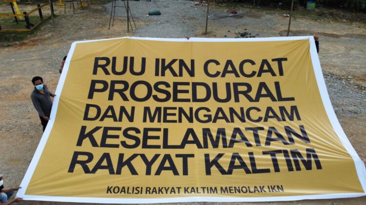 Keras! Koalisi Masyarakat Kaltim Sebut UU IKN Cacat dan Mengancam Keselamatan