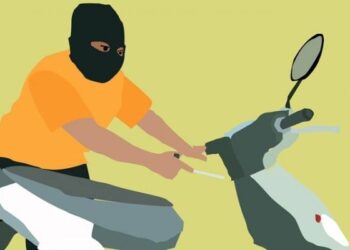 Aksinya Terekam CCTv, Maling Motor di Loktuan Jadi Buruan Polisi