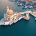 Megahnya Masjid Al Muhajirin, Desain Mirip Kapal, Anjungan Berlantai Kaca
