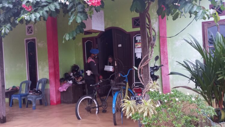 Guntung Banjir Lagi, Sejumlah Warga Mulai Mengungsi