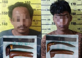 Nyaris Baku Tikam, Dua Buruh di Pelabuhan Tanjung Laut Diciduk