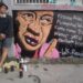 Ada Mural di Simpang Bukit Indah, Seniman Ini Aktor di Belakangnya