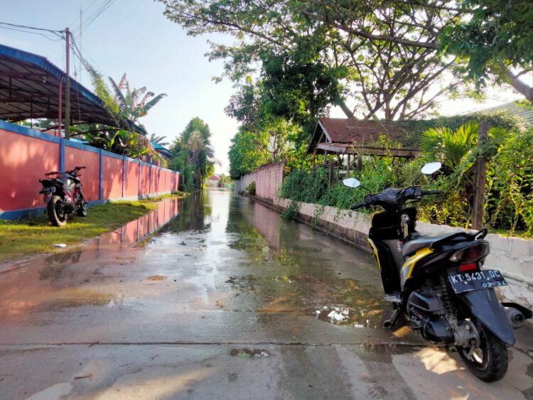 Bontang Banjir Rob Lagi, BPBD: Jangan Panik, Doa Jangan Sampai Hujan Deras