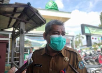 Pasar Citra Mas Loktuan yang Baru Ditarget Mulai Beroprasi Bulan Syawal