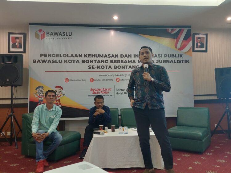 Bicara Kehumasan, Bawaslu Gelar Diskusi Bersama Jurnalis Bontang