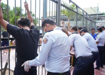 Mendadak Tegang, Rutan Samarinda Digeledah DirjenPAS