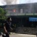 Diduga Korsleting Listrik, Perpustakaan Kampus Polnes Terbakar
