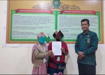 Happy Ending, Ketua PA Bontang Sukses Damaikan Pasutri