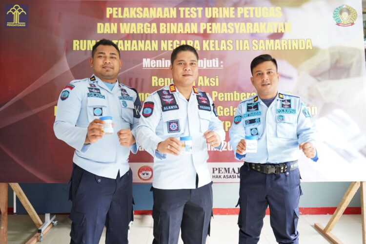 Tes Urine Pegawai dan Warga Binaan, Rutan Samarinda Klaim Bersih dari Narkotika