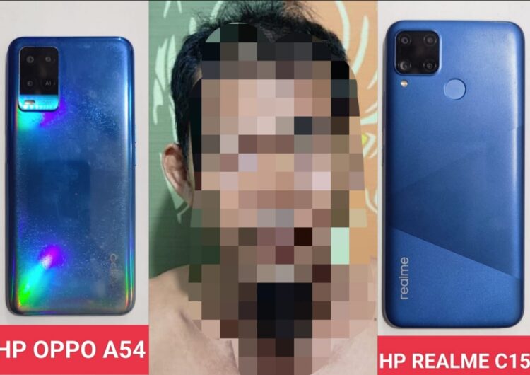 Petualangan Spesialis Curi HP Terhenti di Polres Bontang, Beraksi Saat Korban Sibuk Kerja