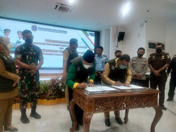 Lengkapi Nutrisi Tambahan Rantang Kasih, Dinsos-PM Teken Kerjasama dengan Baznas