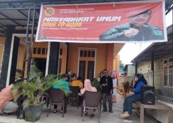BINDA Kaltim Gelar Vaksinasi Door to Door di Tanjung Laut Indah