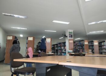 Salah Satu Ruangan di Perpustakaan Bontang
