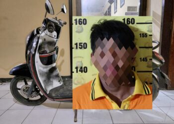 Pelaku Curanmor di Tanjung Laut Tertangkap, Terancam 7 Tahun Penjara