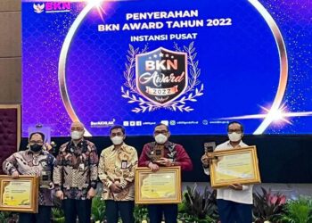 Ajang BKN Award 2022, Kemenkumham Raih Dua Perhargaan