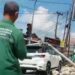 Kecelakaan Truk di Simpang RSUD, Mobil Mantan Ketua PA Tertimpa Tiang Traffic Light