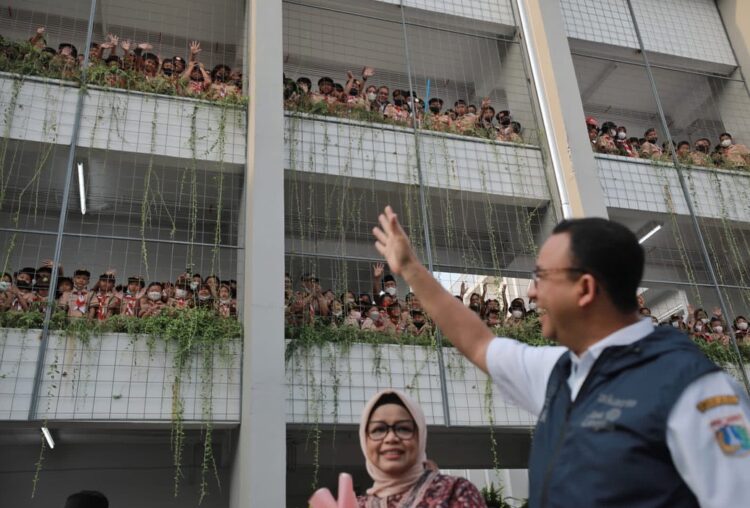 Resmikan Sekolah Negeri Berkonsep Net Zero Karbon, Anies Klaim Pertama di Indonesia