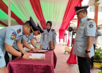 Kepala Rutan Samarinda Resmi Berganti, Alanta Jabat Kalapas Lubuk Pakam
