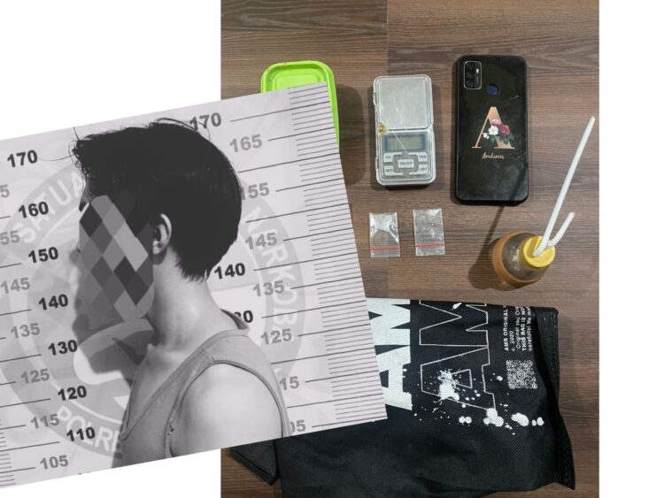 Simpan Sabu 1,22 Gram, ABG 19 Tahun di Telihan Diringkus di Rumahnya