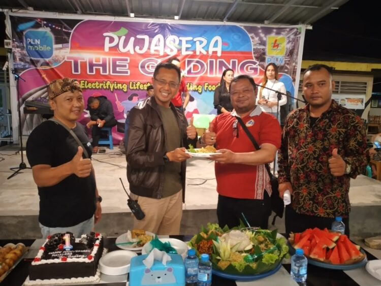 Setahun Maju Bersama UKM, Kapolres Hadiri Syukuran Pujasera The Gading