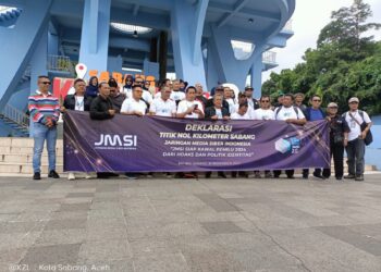 JMSI Deklarasi Kebangsaan di Nol Kilometer Indonesia