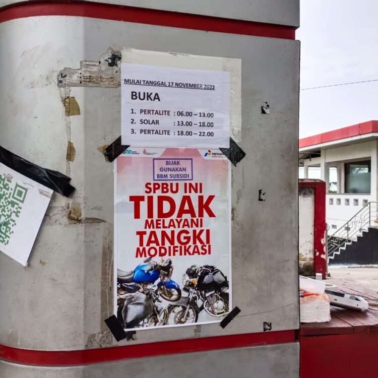 Warga Kaget Ternyata Ada Jam Operasional Pembelian Pertalite di Bontang