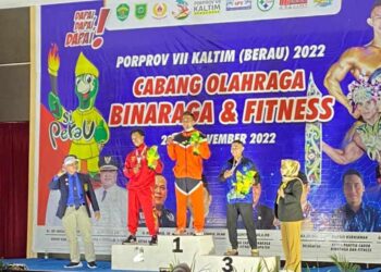 Cabor Binaraga dan Fitnes Raih 5 Medali di Porprov Kaltim