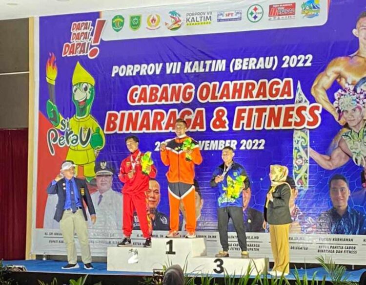 Cabor Binaraga dan Fitnes Raih 5 Medali di Porprov Kaltim
