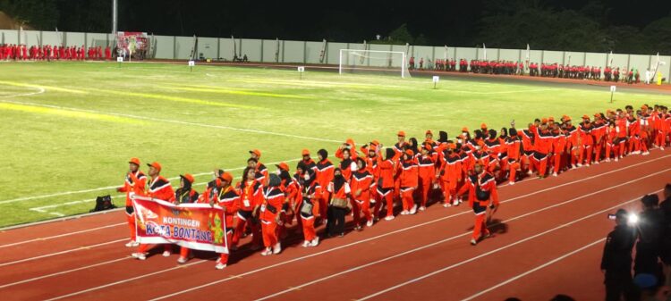 Berlangsung Meriah, Porprov Kaltim Resmi Dibuka Gubernur Isran